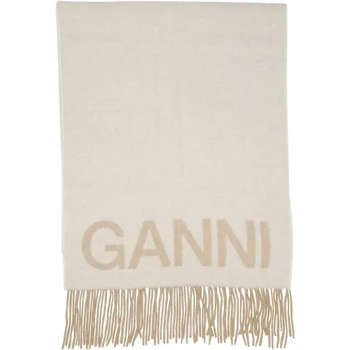 Accessories > Scarves > Winter Scarves - - Ganni - Modalova