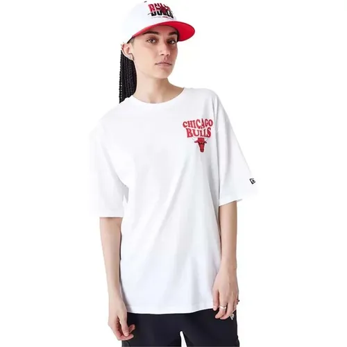 New Era - Tops > T-Shirts - White - new era - Modalova