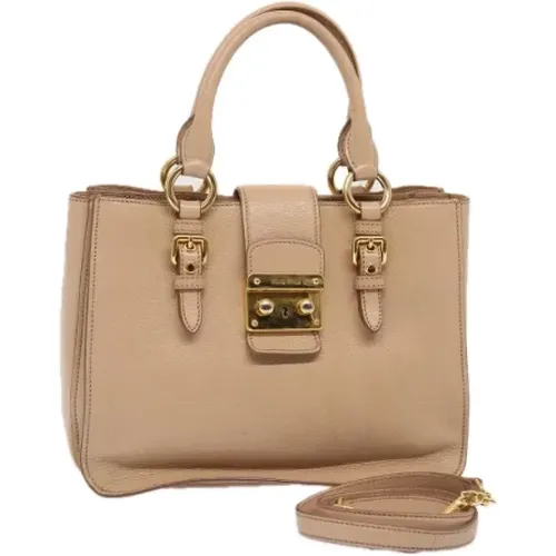 Pre-owned > Pre-owned Bags > Pre-owned Handbags - - Miu Miu Pre-owned - Modalova