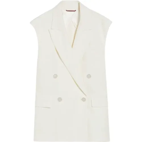 Jackets > Vests - - Max Mara Studio - Modalova