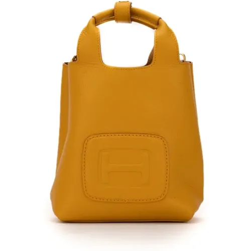 Hogan - Bags > Handbags - Yellow - Hogan - Modalova