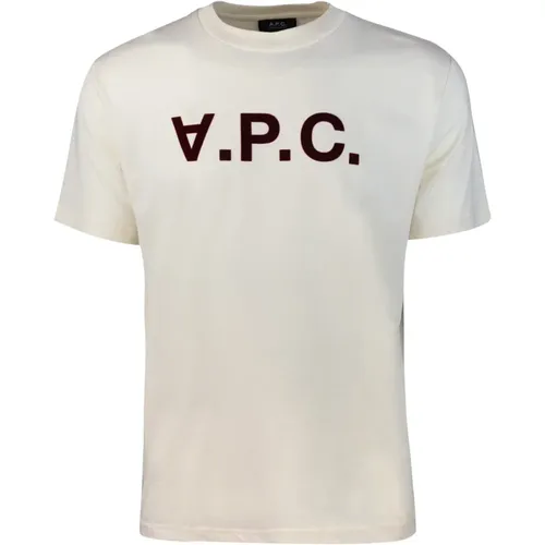 A.p.c. - Tops > T-Shirts - White - A.p.c. - Modalova