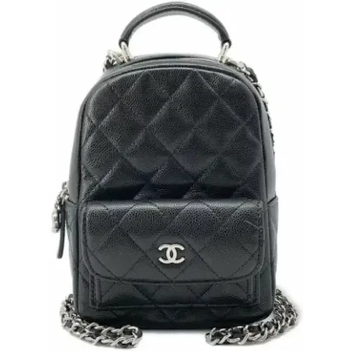 Pre-owned > Pre-owned Bags > Pre-owned Backpacks - - Chanel Vintage - Modalova