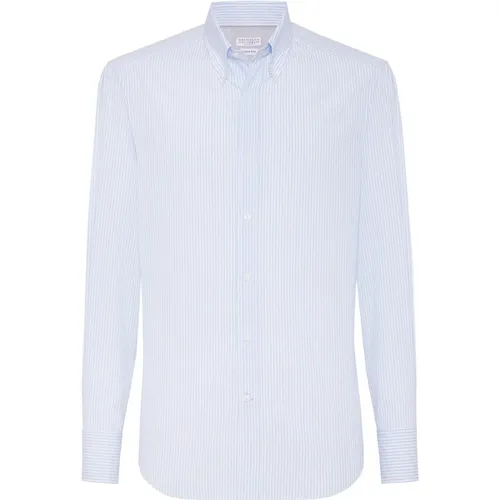 Shirts > Formal Shirts - - BRUNELLO CUCINELLI - Modalova