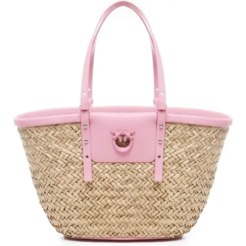 Pinko - Bags > Handbags - Beige - pinko - Modalova