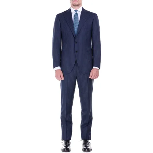 Suits > Suit Sets > Single Breasted Suits - - Cesare Attolini - Modalova