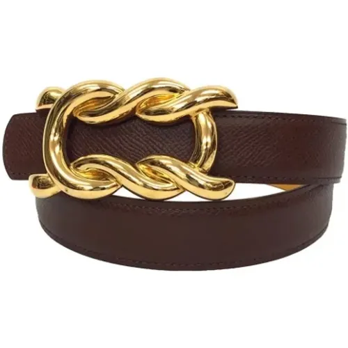 Pre-owned > Pre-owned Accessories > Pre-owned Belts - - Hermès Vintage - Modalova