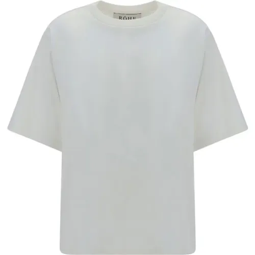 Róhe - Tops > T-Shirts - White - Róhe - Modalova