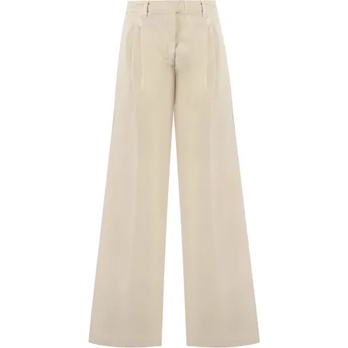 Trousers > Wide Trousers - - pinko - Modalova