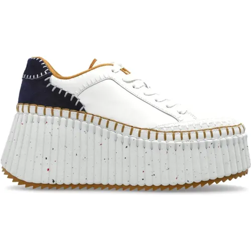 Chloé - Shoes > Sneakers - White - Chloé - Modalova