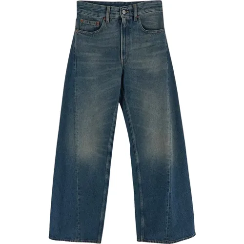 Jeans > Wide Jeans - - MM6 Maison Margiela - Modalova