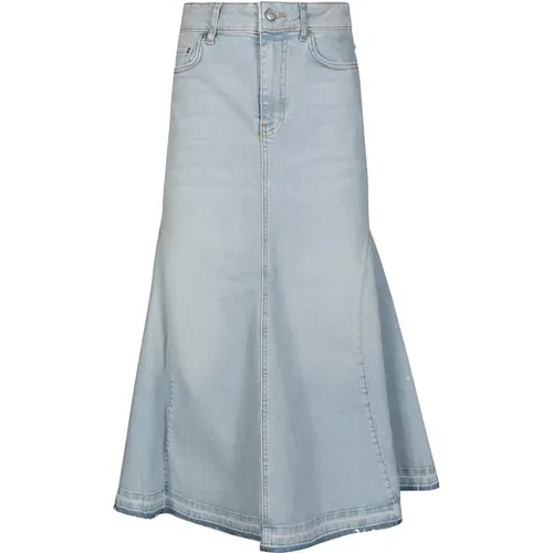 Skirts > Denim Skirts - - Ganni - Modalova