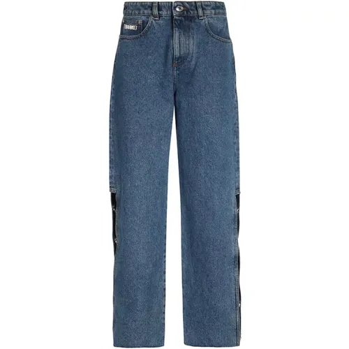 Gcds - Jeans > Wide Jeans - Blue - Gcds - Modalova