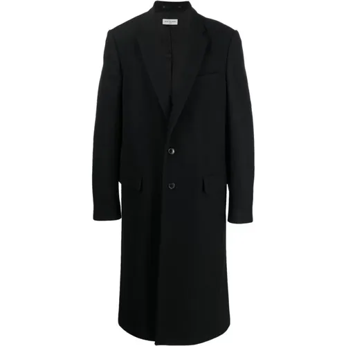 Coats > Single-Breasted Coats - - Dries Van Noten - Modalova