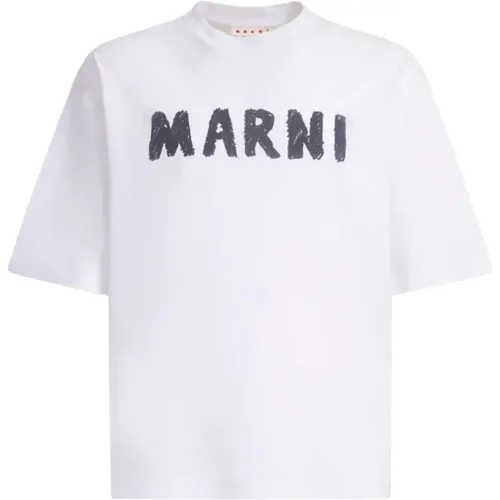 Marni - Tops > T-Shirts - White - Marni - Modalova