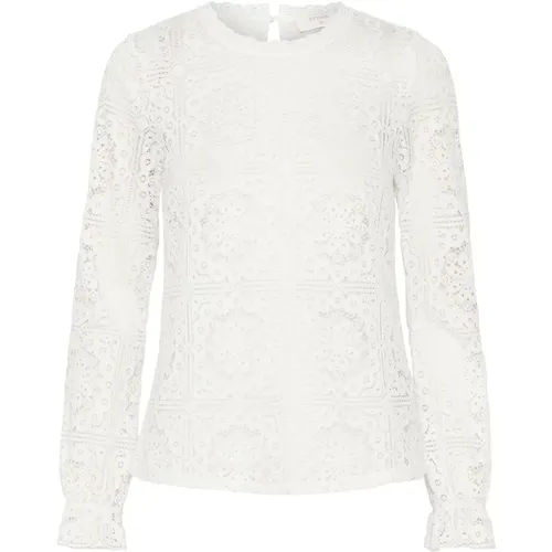 Blouses & Shirts > Blouses - - Cream - Modalova