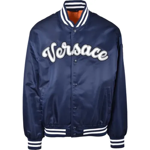 Jackets > Bomber Jackets - - Versace - Modalova