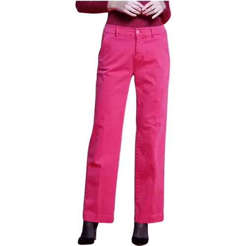 Trousers > Straight Trousers - - Mason's - Modalova