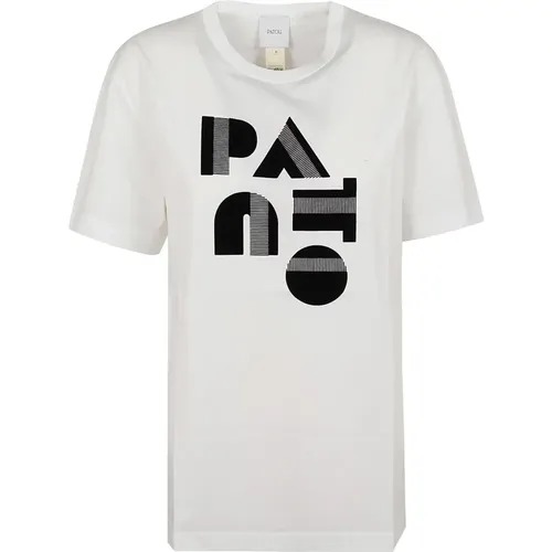 Patou - Tops > T-Shirts - White - Patou - Modalova