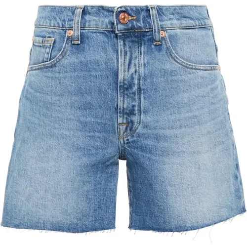 Shorts > Denim Shorts - - 7 For All Mankind - Modalova