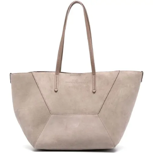 Bags > Tote Bags - - BRUNELLO CUCINELLI - Modalova