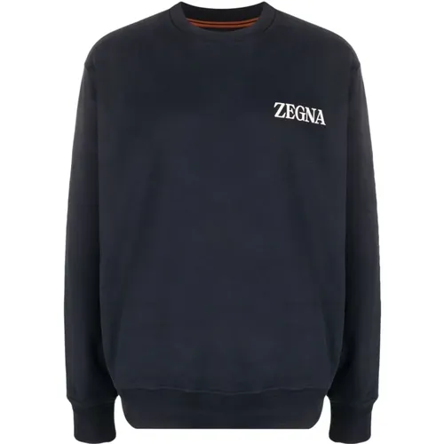 Sweatshirts & Hoodies > Sweatshirts - - Ermenegildo Zegna - Modalova