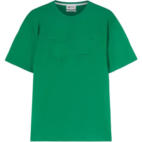 GAS - Tops > T-Shirts - Green - GAS - Modalova