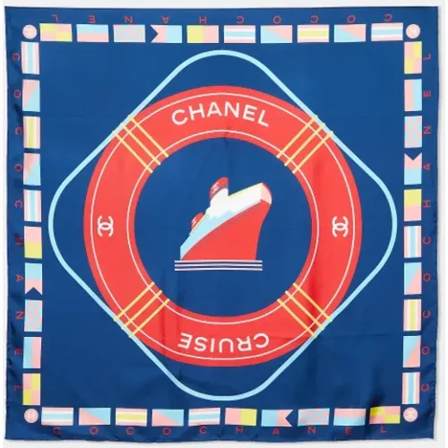 Pre-owned > Pre-owned Accessories > Pre-owned Scarves - - Chanel Vintage - Modalova