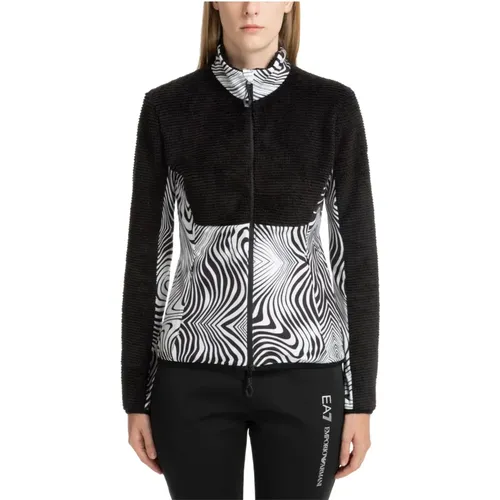 Sweatshirts & Hoodies > Zip-throughs - - Emporio Armani EA7 - Modalova