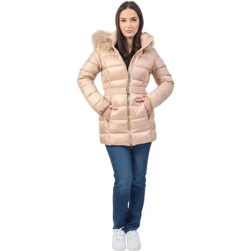 YES ZEE - Coats > Parkas - Beige - YES ZEE - Modalova