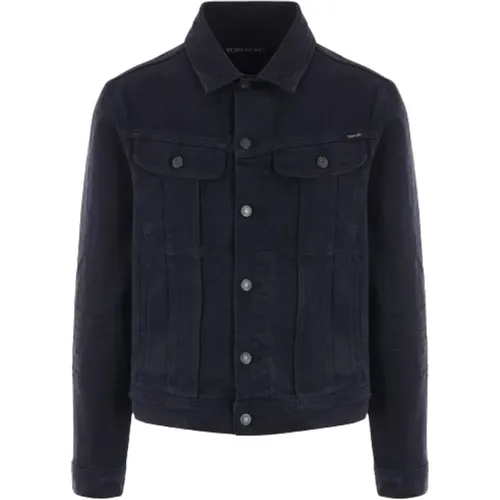 Jackets > Denim Jackets - - Tom Ford - Modalova