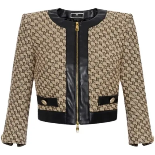 Jackets > Blazers - - Elisabetta Franchi - Modalova