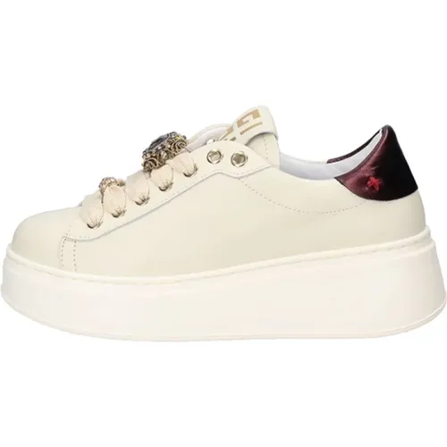 Gio+ - Shoes > Sneakers - Beige - Gio+ - Modalova