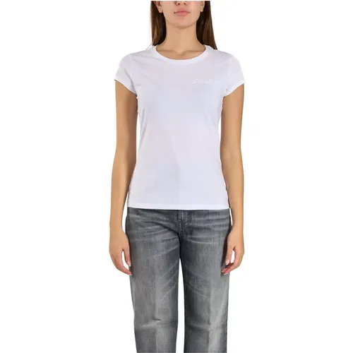 Dondup - Tops > T-Shirts - White - Dondup - Modalova