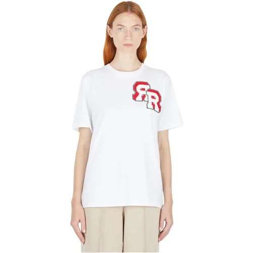 Rokh - Tops > T-Shirts - White - Rokh - Modalova