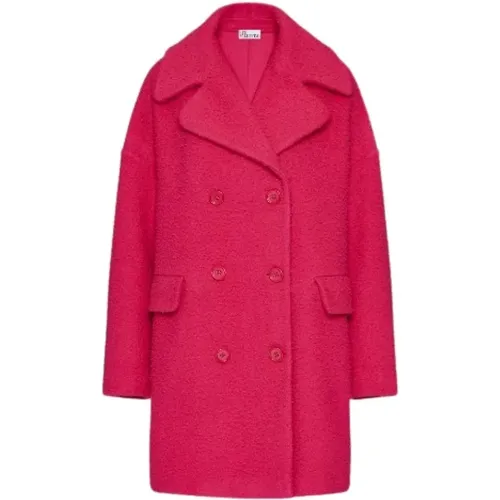 Coats > Double-Breasted Coats - - RED Valentino - Modalova