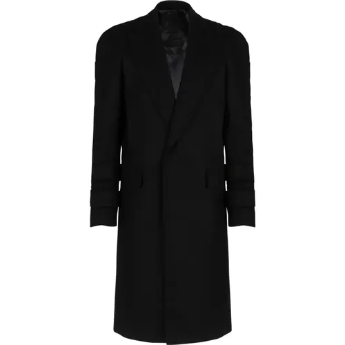 Coats > Single-Breasted Coats - - Balmain - Modalova