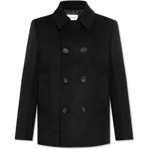 Coats > Double-Breasted Coats - - Salvatore Ferragamo - Modalova