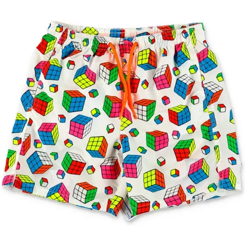 Kids > Swimwear > Swimming Trunks - - MC2 Saint Barth - Modalova