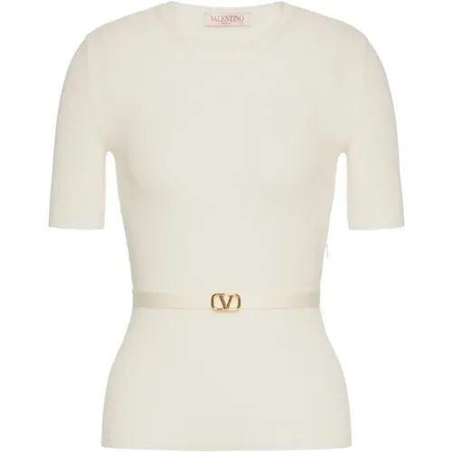 Knitwear > Round-neck Knitwear - - Valentino Garavani - Modalova