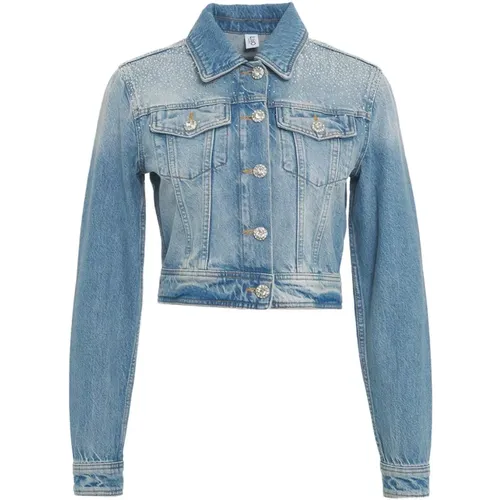 Jackets > Denim Jackets - - Liu Jo - Modalova