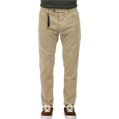 Trousers > Straight Trousers - - Incotex - Modalova