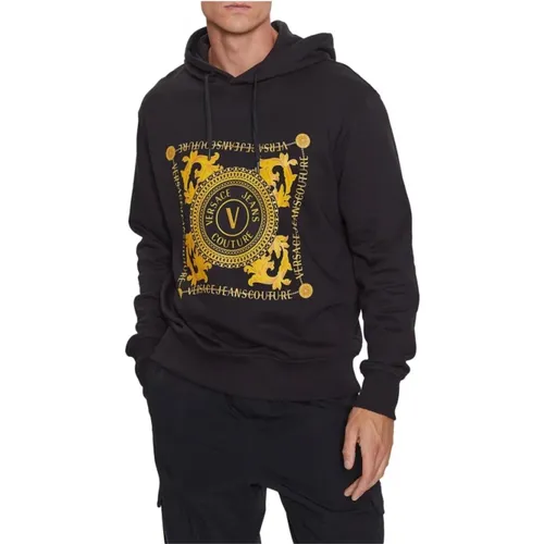 Sweatshirts & Hoodies > Hoodies - - Versace Jeans Couture - Modalova