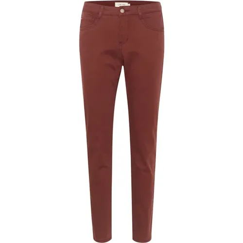 Trousers > Straight Trousers - - Cream - Modalova