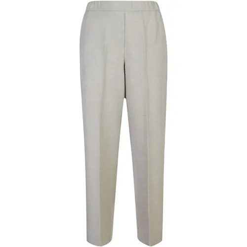 Trousers > Slim-fit Trousers - - Le Tricot Perugia - Modalova