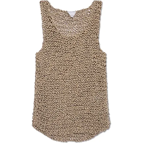 Tops > Sleeveless Tops - - Bottega Veneta - Modalova