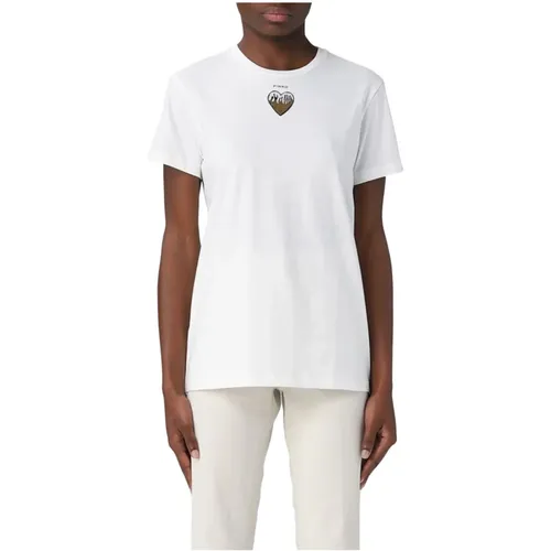 Pinko - Tops > T-Shirts - White - pinko - Modalova