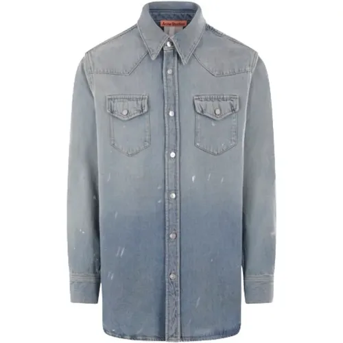 Shirts > Denim Shirts - - Acne Studios - Modalova