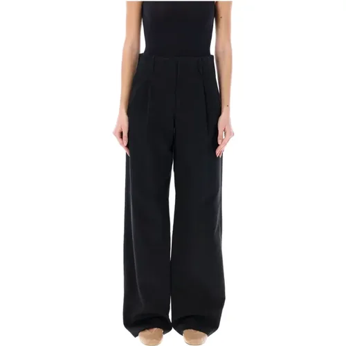 Trousers > Wide Trousers - - Loulou Studio - Modalova