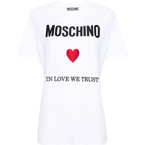 Tops > T-Shirts - - Moschino - Modalova